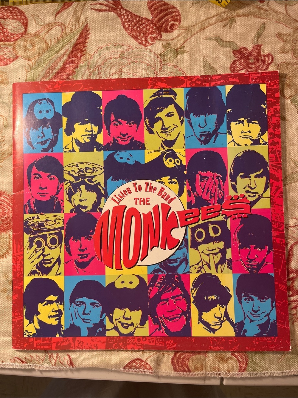 The Monkees 'Listen to the Band' Coffee Table Paperback Book - BOOKLET only!